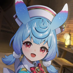 This is a pixiv picture whose title is シグウィンちゃんに看病されたい！.
