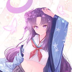 This is a pixiv picture whose title is ユカリ.