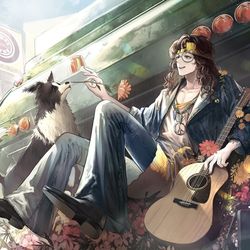 This is a pixiv picture whose title is 【お仕事絵】リバース:1999 リメカップ窃盗事件広告用イラスト.