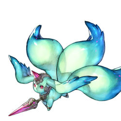 This is a pixiv picture whose title is 【オリジナル】カーヴァンクル.