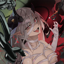 This is a pixiv picture whose title is 我有玉玉症！.