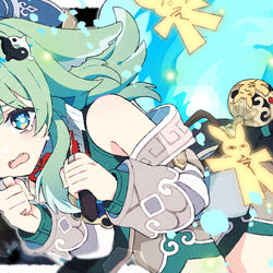 This is a pixiv picture whose title is フォフォ💦💦💦.