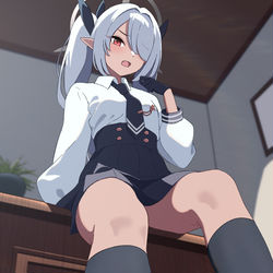 This is a pixiv picture whose title is 銀鏡イオリ.