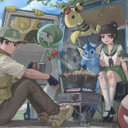This is a pixiv picture whose title is Let’s have a picnic!.