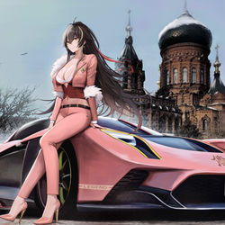 This is a pixiv picture whose title is ハルビン.