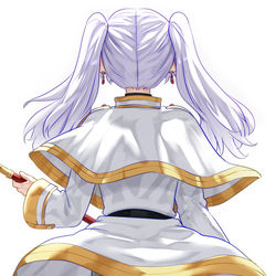 This is a pixiv picture whose title is フリーレン.