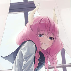 This is a pixiv picture whose title is セーラー服のアウラ.