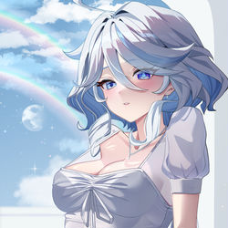 This is a pixiv picture whose title is 💧💧.