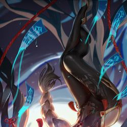 This is a pixiv picture whose title is Shenhe.