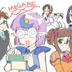 This is a pixiv picture whose title is 好きなメガネの絵.