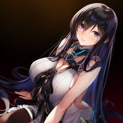 This is a pixiv picture whose title is 深沙希さんお誕生日記念絵2023.