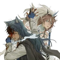 This is a pixiv picture whose title is 一刻也没有为…….
