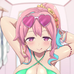 This is a pixiv picture whose title is 近くで見せてくれるかえでちゃん.