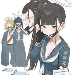 This is a pixiv picture whose title is 「これ、私の番号  ...!!」.