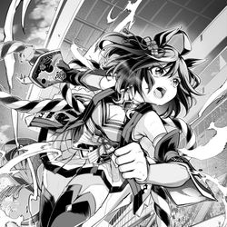 This is a pixiv picture whose title is キタサンブラック.