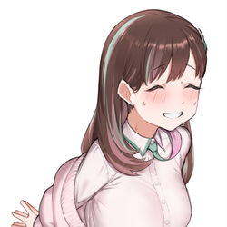 This is a pixiv picture whose title is 智代子.