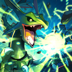 This is a pixiv picture whose title is レックウザ.