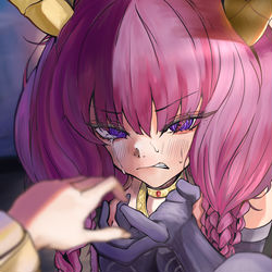 This is a pixiv picture whose title is 服従しろアウラ Ver.2.