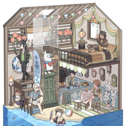 This is a pixiv picture whose title is 【新刊】オクタヴィネイション・アナザー.