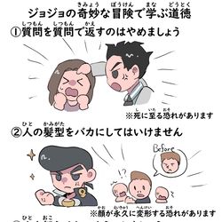 This is a pixiv picture whose title is ジョジョTwitterまとめ23.