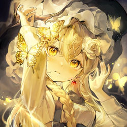 This is a pixiv picture whose title is 🦋.