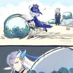 This is a pixiv picture whose title is わーい.