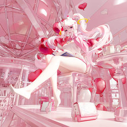 This is a pixiv picture whose title is nikke爱丽丝.