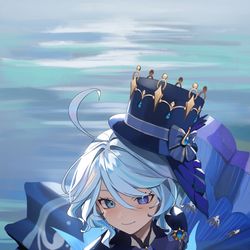 This is a pixiv picture whose title is Furina.