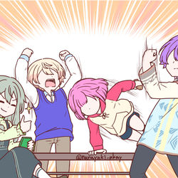 This is a pixiv picture whose title is 過去絵リメイク＋おまけ.