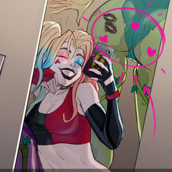 This is a pixiv picture whose title is Girlfriends <3.