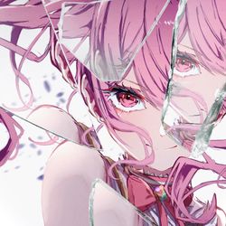 This is a pixiv picture whose title is ガラスエフェクト.