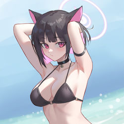 This is a pixiv picture whose title is kazusa.