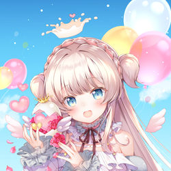 This is a pixiv picture whose title is 天守なこさん.