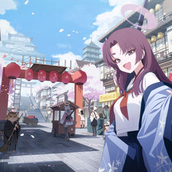 This is a pixiv picture whose title is 百花繚乱KV.
