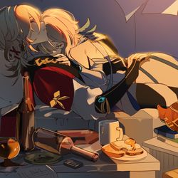 This is a pixiv picture whose title is カヴェ蛍.