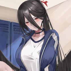 This is a pixiv picture whose title is Hasumi.