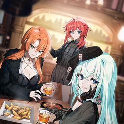 This is a pixiv picture whose title is The Long Goodbye.