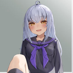 This is a pixiv picture whose title is ほら、はかせて？.