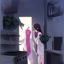 This is a pixiv picture whose title is 10:33 pm.