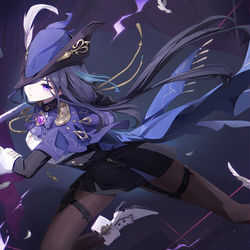 This is a pixiv picture whose title is ⚡🍇.