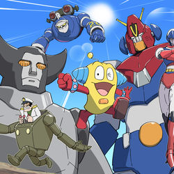 This is a pixiv picture whose title is 好きな昭和のロボ.