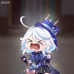 This is a pixiv picture whose title is 气FUFU的芙芙.