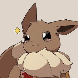 This is a pixiv picture whose title is 本日の主役なイーブイ.