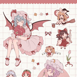 This is a pixiv picture whose title is 🎀.