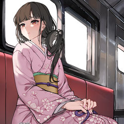This is a pixiv picture whose title is 斎森美世.