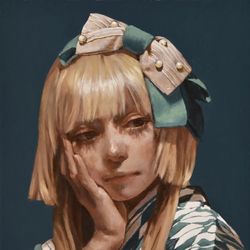 This is a pixiv picture whose title is 翠.