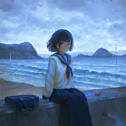 This is a pixiv picture whose title is 無題.