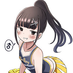 This is a pixiv picture whose title is チアコス女装男子❤＠オタサーの女装男子.