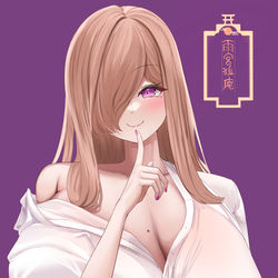 This is a pixiv picture whose title is 内緒ですよ.