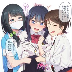 This is a pixiv picture whose title is じゃれあい.